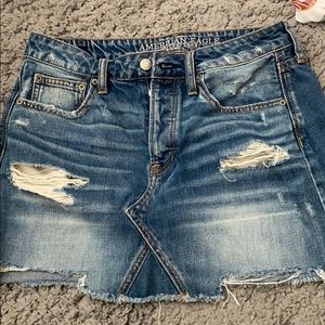 Jean skirt